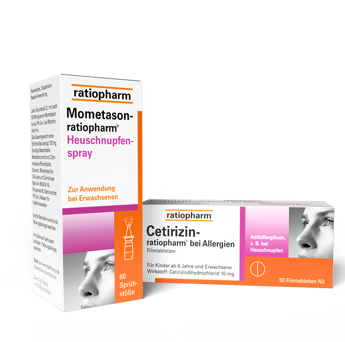 'pyrus – ratiopharm - Packaging - Mometason und Cetirizin