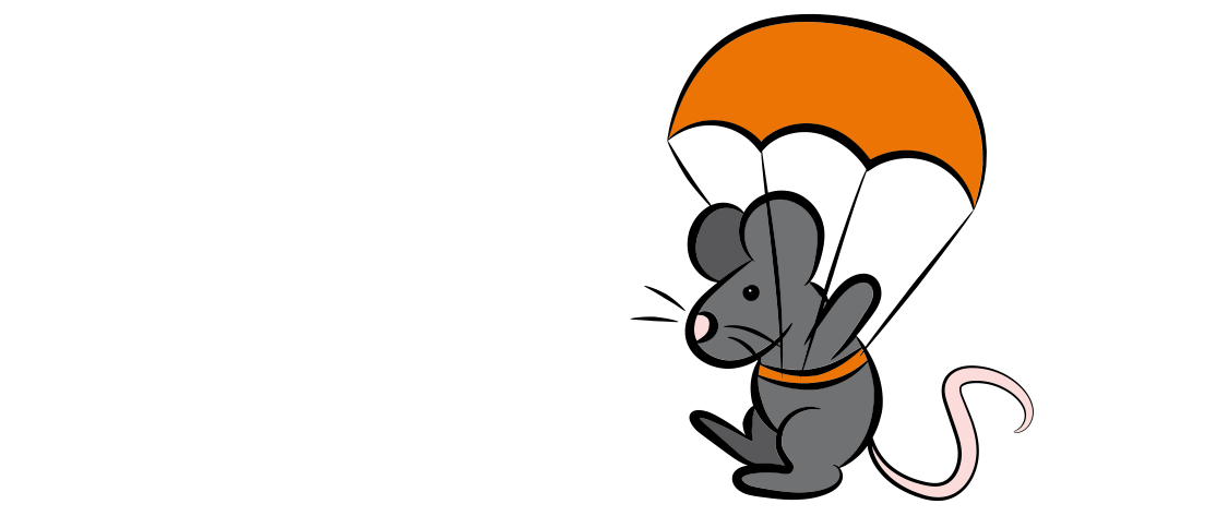 'pyrus – Pädiatermailing - Fliegende Maus illustriert